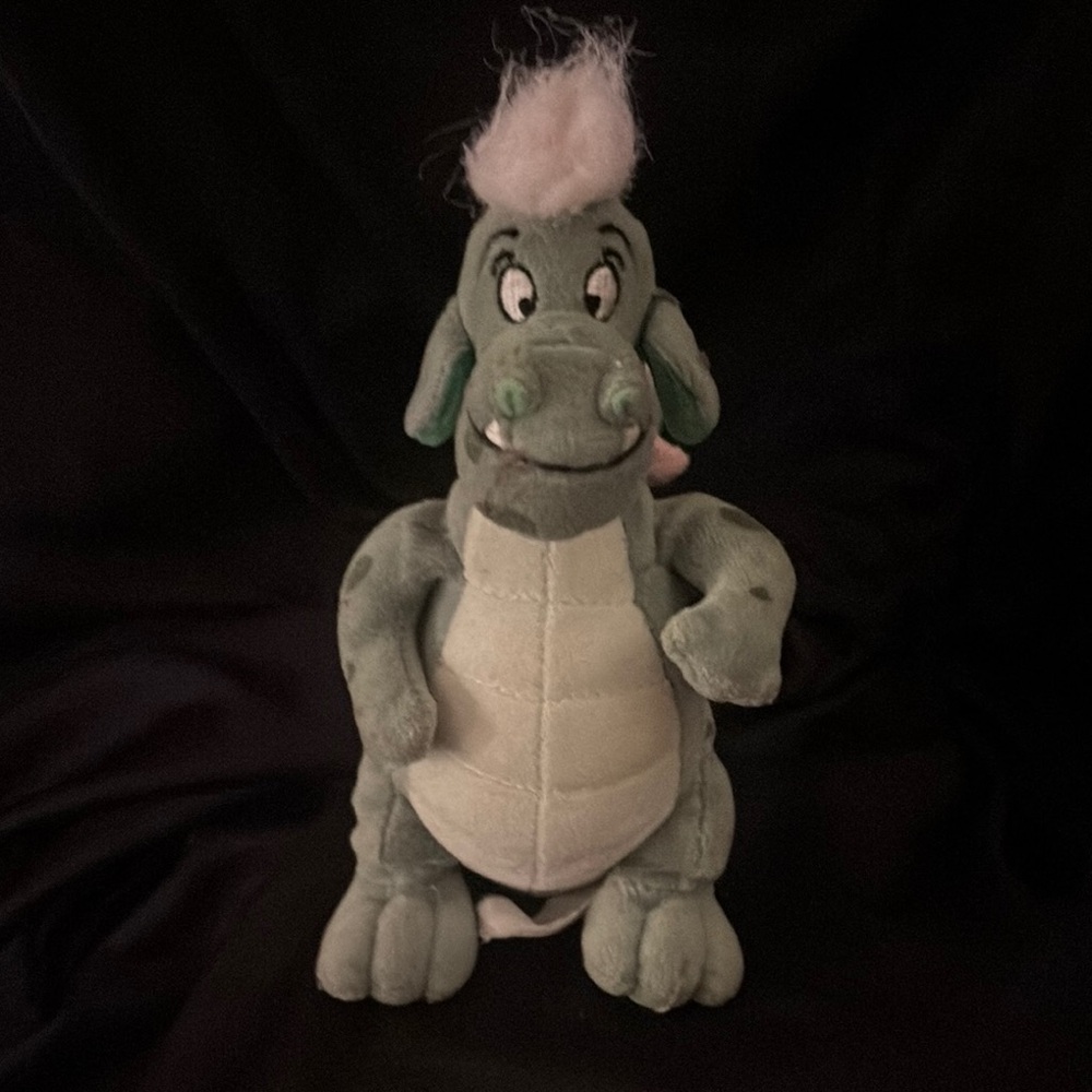 Adorable Green Plush Dragon Toy
